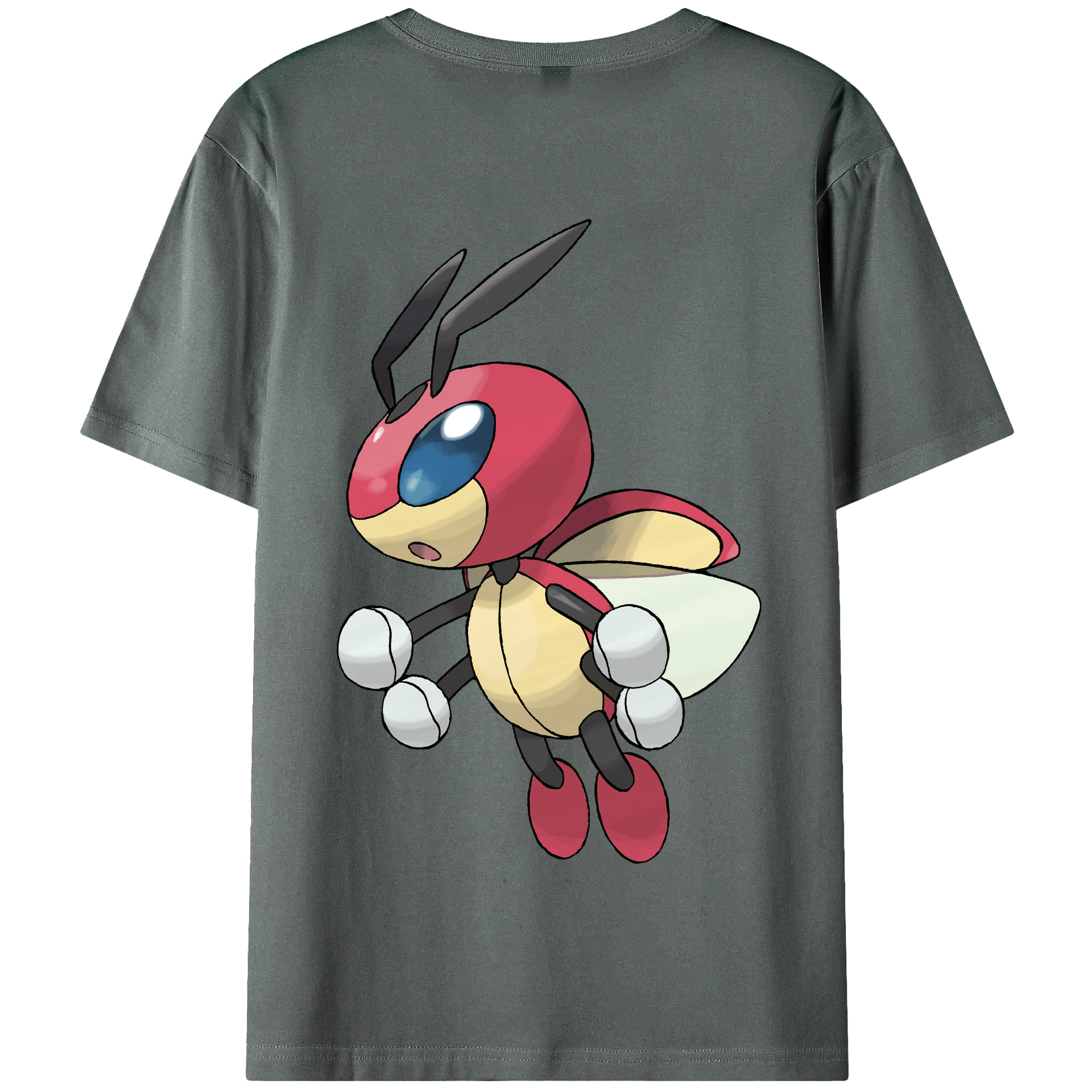 （画像用） ポケットモンスター Pokémon 綿100％半袖Tシャツ（背面プリント）